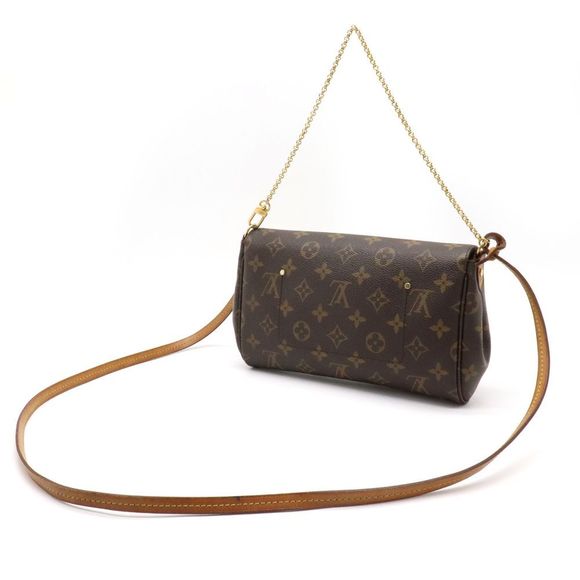 Louis Vuitton Favorite MM Pouch Diagonal Hanging Chain Shoulder Bag Monogram - Picture 2 of 7